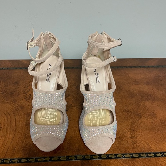 Shoes - Jeweled Heel